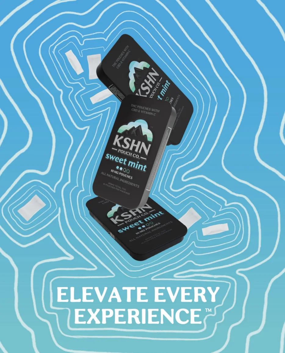 KSHN Sweet Mint pouch tins — Elevate Every Experience